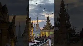 The Landmark of Myanmar, the glamorous Shwedagon Pagoda ✨ #travel #foryou #myanmar#yangon
