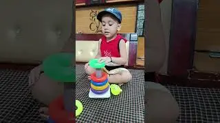 stacking ring toy and colors name, useful baby product #toys #stackingrings #colorsname #kidstoys