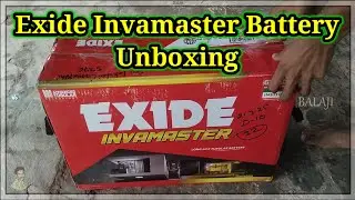 Exide 100AH Invamaster Inverter Battery Unboxing & Price Telugu | Best Inverter Battery for Home