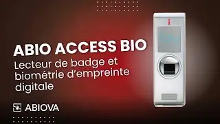 Lecteur d'Empreinte + Lecteur de Badges Contr&ocirc;le d'Acc&egrave;s Biom&eacute;trique sans Logiciel et Wiegand