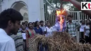 Agitation by students of Presidency University