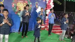 Rajula raju puttadandi dance # by sunday school children 🎉🎊🥳🎄