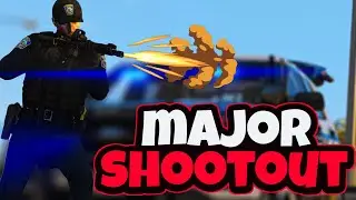 Police Standoff After Pursuit | GTA 5 Roleplay | WorldwideRP