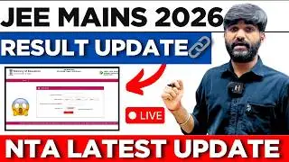 JEE Mains 2026 Result⚠️ NTA Update✅ | JEE Mains Final Answer Key 2026 | JEE Mains Result 2026 #jee