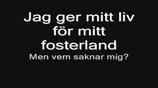 Sabaton - En Livstid I Krig (lyrics) HD