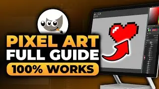 Make Pixel Art With GIMP (𝟮𝟬𝟮𝟲) | 100% WORKS | NO Yapping, To The Point! | FAST & EASY