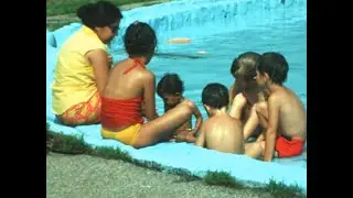 Rashmi swimming in August 1975