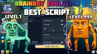 [OP] Best Brainrot Evolution Script | Auto Farm, Attack, Auto Rebirth, Hatch (Pastebin)