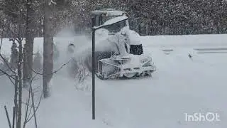 Beautiful snowy life in Canada at -20&deg;C. #snow2026 #canadalife  #reels 