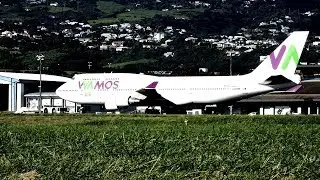 COMPILATION PLANESPOTTING in Réunion Island at Roland-Garros take-offs and Landings | June 2018