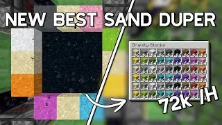 Best Sand Duper Minecraft 1.21.10 - 72,000 Items per Hour - Gravity Block Duper Glitch
