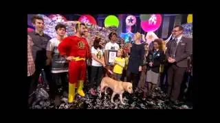 Katie Thistleton live on CBBC HQ