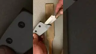 Making an EDC knife, How to make a knife, EDC knife fixed blade