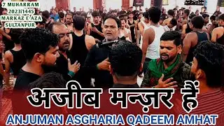 लहू मे डूबा है सेहरा | AJEEB MANZAR | 7th Muharram 2023 | Anjuman Asgharia Qadeem Markaz e Aza Amhat