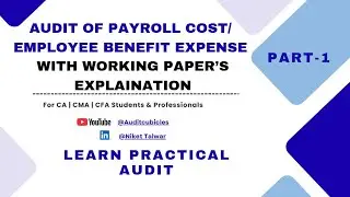 How to Audit - Employee Benefit Expense | Payroll Audit | Practical Audit | Audit Cubicles #audit