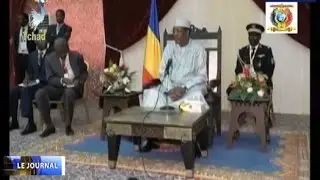 Le président de la république Idriss Deby Itno a rencontré les étudiants Tchadiens à Conakry