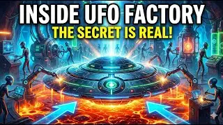 Inside the Alien UFO Factory: How Secret Saucer Technology Is Built (FULL Process & Tour)