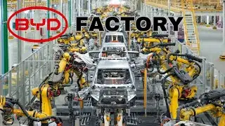 BYD ELECTRIC CAR PRODUCTION FACTORY - Byd Sealion 7 Production Line
