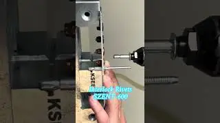 Fastening made foolproof#Interlockrivets #Pneumaticrivettool #steelrivet #SZENT #fyp