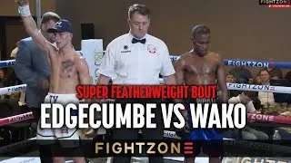 Rising Star Harry Edgecumbe Shines vs Mohammed Wako! | Full Fight | FightZone Boxing