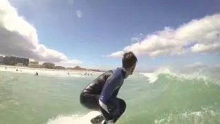 Surfing Muizenberg