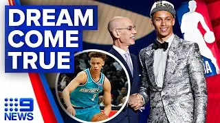 Aussie Dyson Daniel selected as eighth pick in NBA draft | 9 News Australia