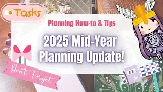 Mid-Year Planner Check-In: Checklist Layout, B6 and Weeks, and future plans