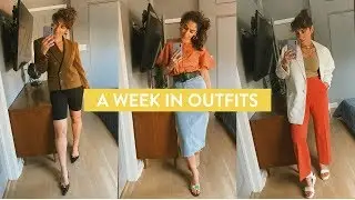 WHAT TO WEAR 2019 // One Week, Four Summer Outfit Ideas
