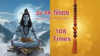 OM NAMAH SHIVAYA 108 Times | Powerful Shiva Mantra for Deep Meditation | Peace • Bhakti 🧘‍♂️🕉️