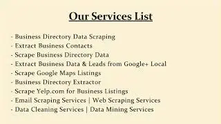 Extracting Business Data Verified from Yellowpages
