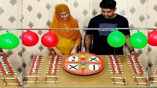 Number circle balloon game!12 number game#@AleezyGames