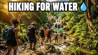 Hiking to the Local Spring for Water in Haiti's Rural Mountains | A Community Struggle