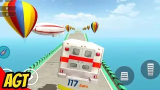 Ambulance Stunts Mega Ramp - 27 to 31 - Android Gameplay 5