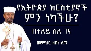 የኢትዮጵያ ክርስቲያኖች ምን ነካችሁ? በተለይ ስለ ገና