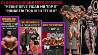 Shawn Clarida d&aacute; declara&ccedil;&otilde;es pol&ecirc;micas + Kai Greene x Angela Borges + Felipe Franco + Nathan DeAsha
