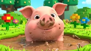 El Cerdo So&ntilde;oliento de Minecraft Se Qued&oacute; Dormido | Canciones Infantiles y Rimas para Ni&ntilde;os
