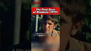 🚨REAL HISTORY🚨 Interview from the final days of Rhodesia 1979