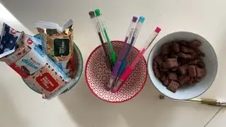 ASMR Pasta Pouring & Sorting in Ceramic Bowls (No Talking) | Relaxing Sounds