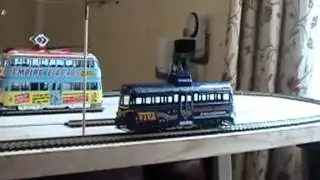 Blackpool blue brush tram