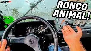 Acelerando o Gol carburado aspiradinho! AP aspirado presta?