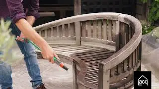 Hout ontgrijzen zonder hogedrukreiniger | Instructievideo Lacq Houtontgrijzer