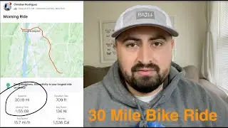 30 Mile Bike Ride | NYC Marathon Training
