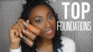 Top 7 Drugstore Foundations for Dark Skin | Staceychellz