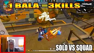 &iexcl;EL ARMA QUE TODOS ODIAN ! SOLO VS SQUAD FREE FIRE