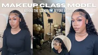 Come With Me to a Makeup Class | Model Vlog Experience ✨
