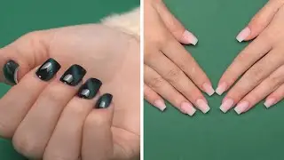 2 Simple And Chic Nail Art Ideas #shorts
