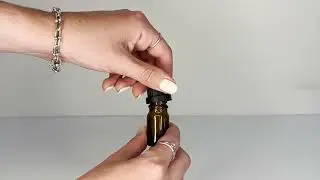 5ML GLASS AMBER BOTTLE WITH LID