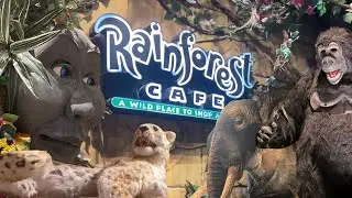 Rainforest Cafe Las Vegas Animatronics 2024