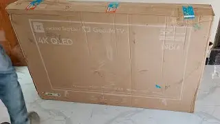 realme TechLife 140 cm (55 inch) QLED Ultra HD (4K) Smart Google TV 2025 #youtube #tv #realme 