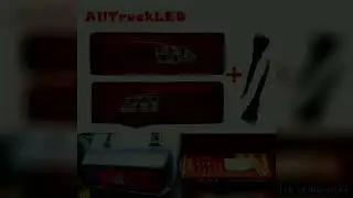 1pc emark 24V LED Combination Rear lights For Scania Truck Taillights For Tail lights OE 002241859 2